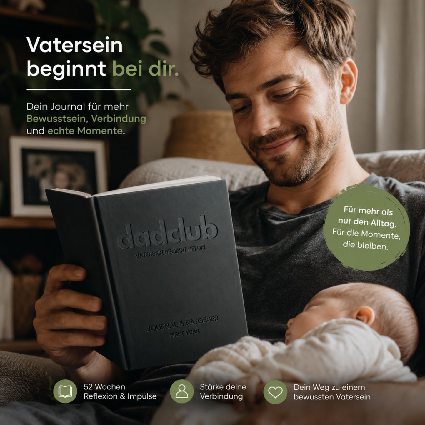 Journal & Ratgeber - First Year – Begleiter für das erste Jahr als Vater