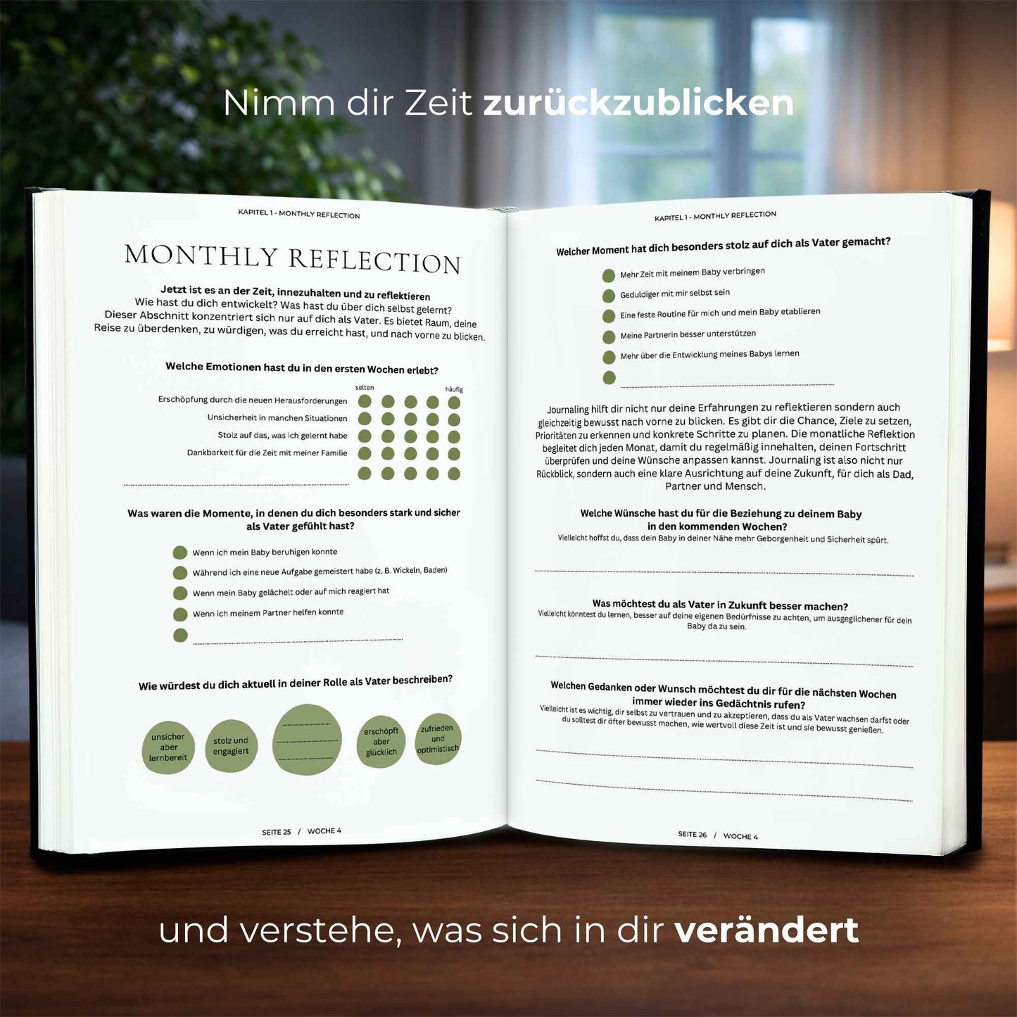 Journal & Ratgeber - First Year – Begleiter für das erste Jahr als Vater