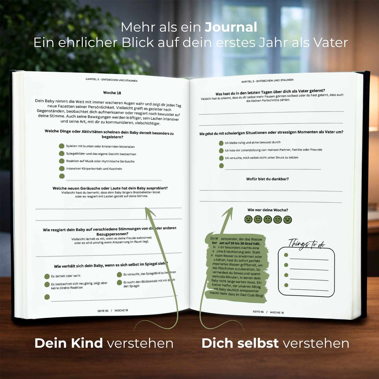 Journal & Ratgeber - First Year – Begleiter für das erste Jahr als Vater