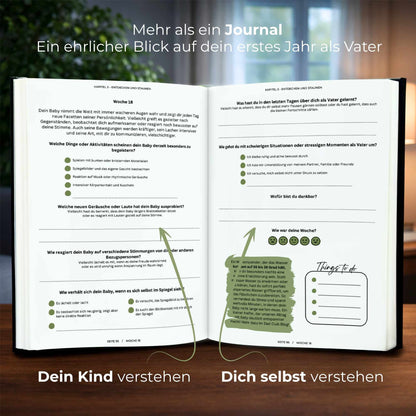 Journal & Ratgeber - First Year – Begleiter für das erste Jahr als Vater