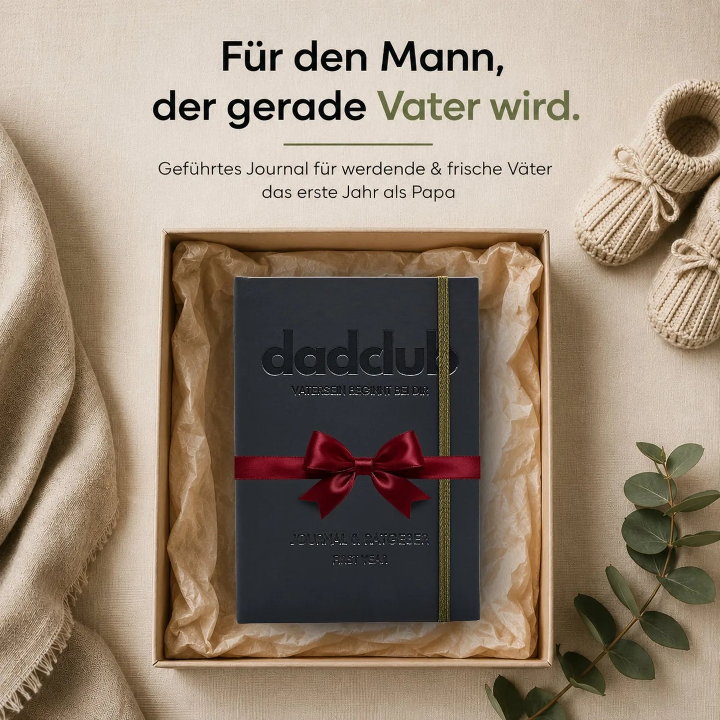 Journal & Ratgeber - First Year – Begleiter für das erste Jahr als Vater
